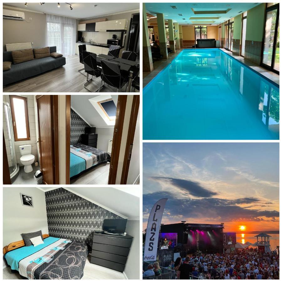 Dorina Wellness Apartman Siofok Luaran gambar